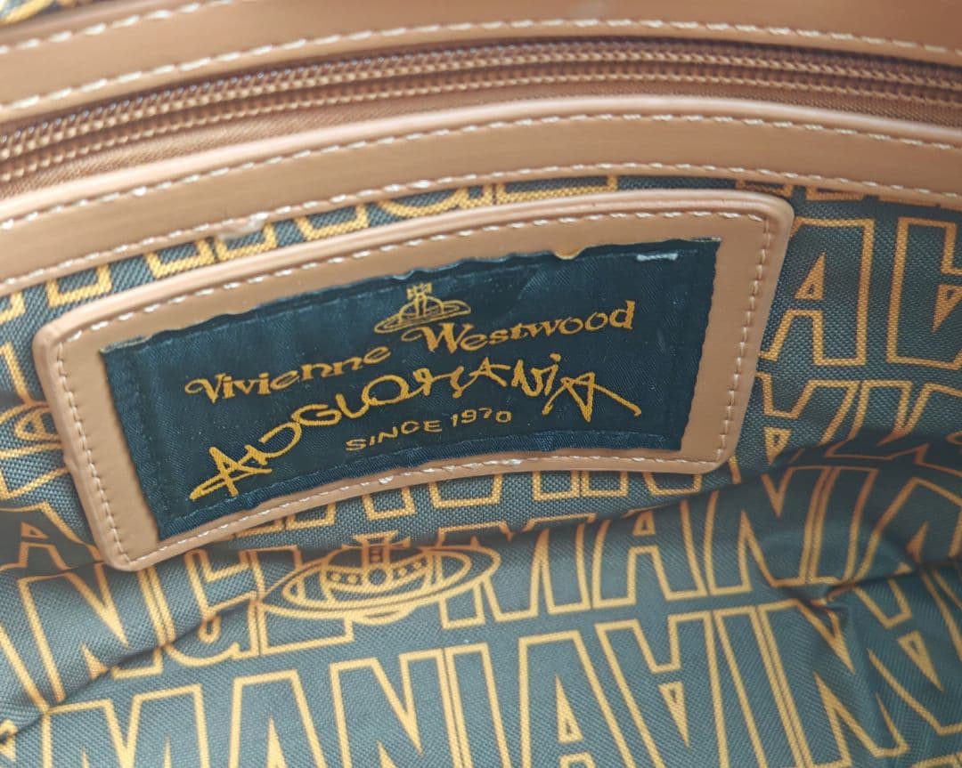 Vivienne Westwood ロゴキャンバスバッグ　ショルダーバッグ
