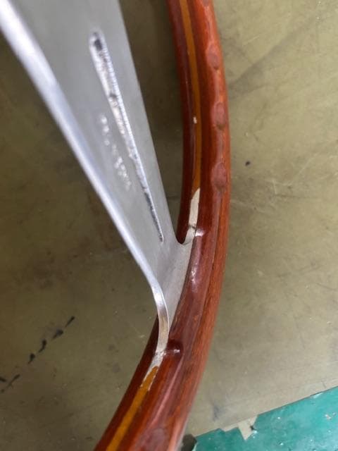 NARDI ウッドステアリング 直径37cm