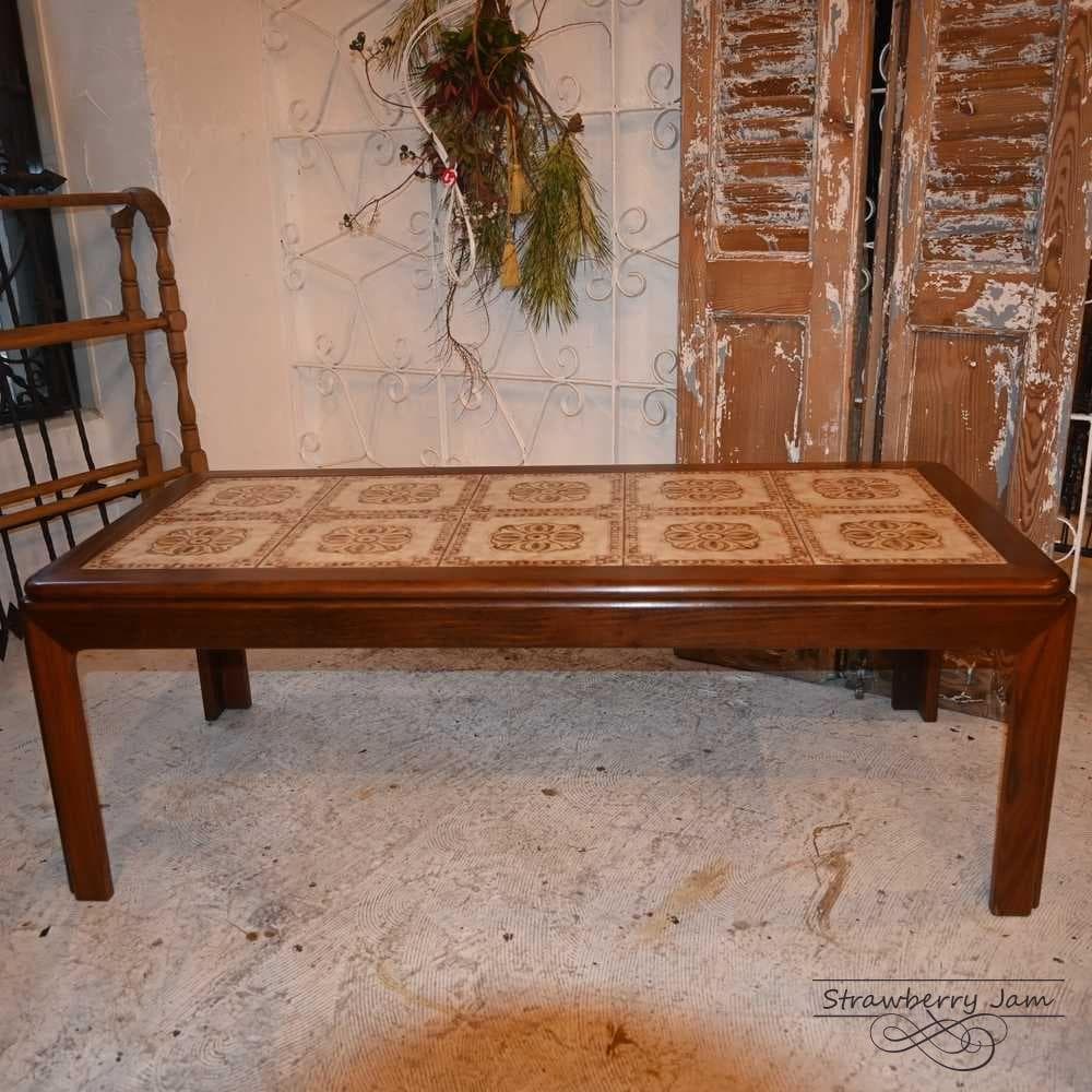 L3705-67 北欧ヴィンテージ デンマーク コーヒーテーブル タイル 北欧