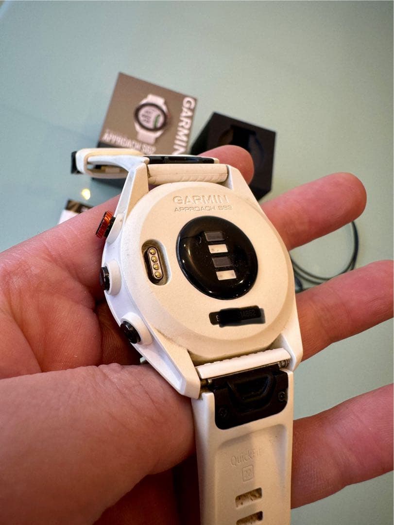 GARMIN Approach S62 ホワイト GPSゴルフウォッチ