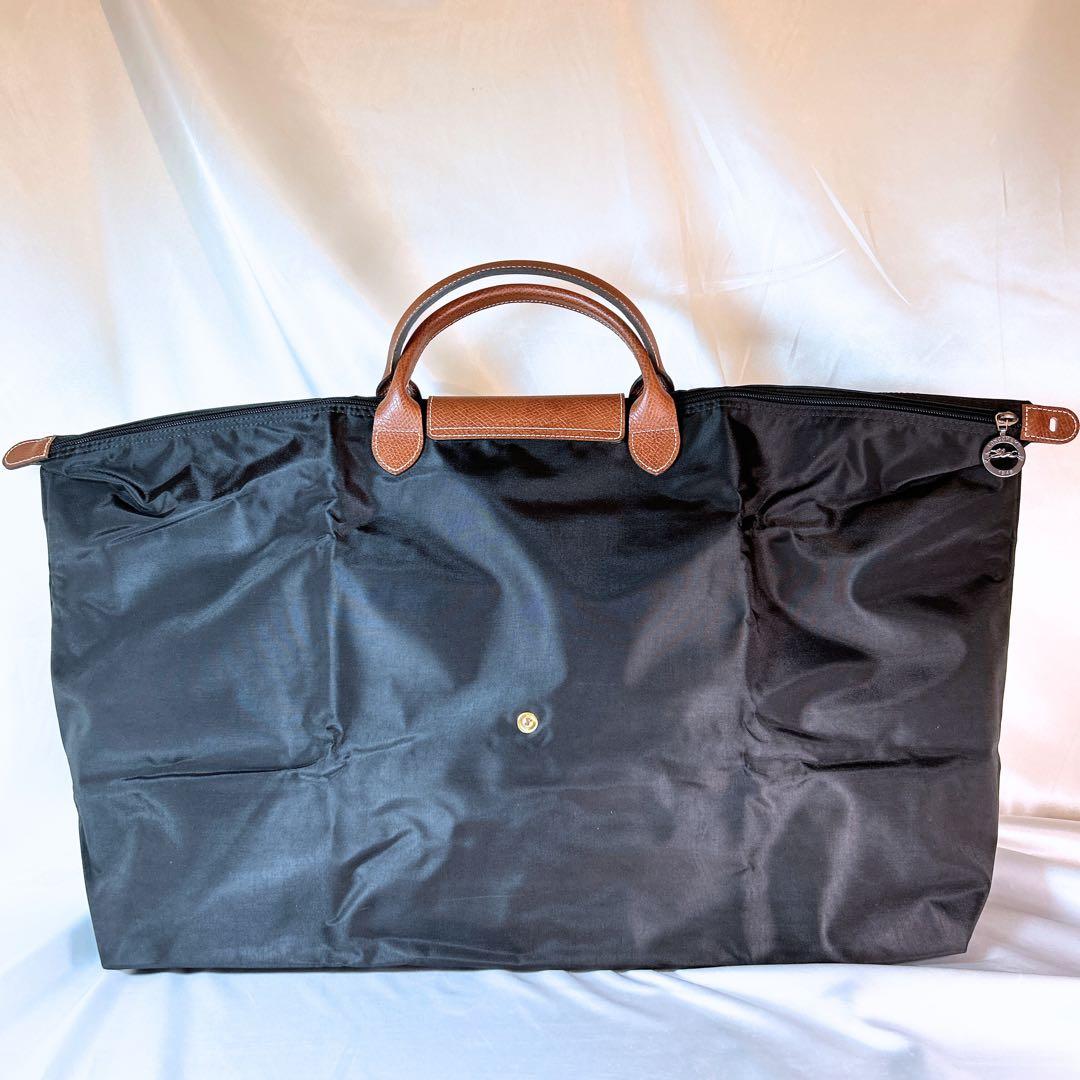 ロンシャン プリアージュ XL ボストンバッグ トラベルバッグ 黒 大容量