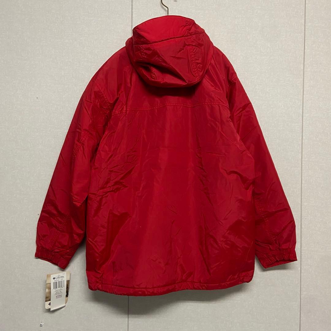 新品・未使用⭐️コロンビア　 ナイロンジャケット　レッド　インナーボア　XL