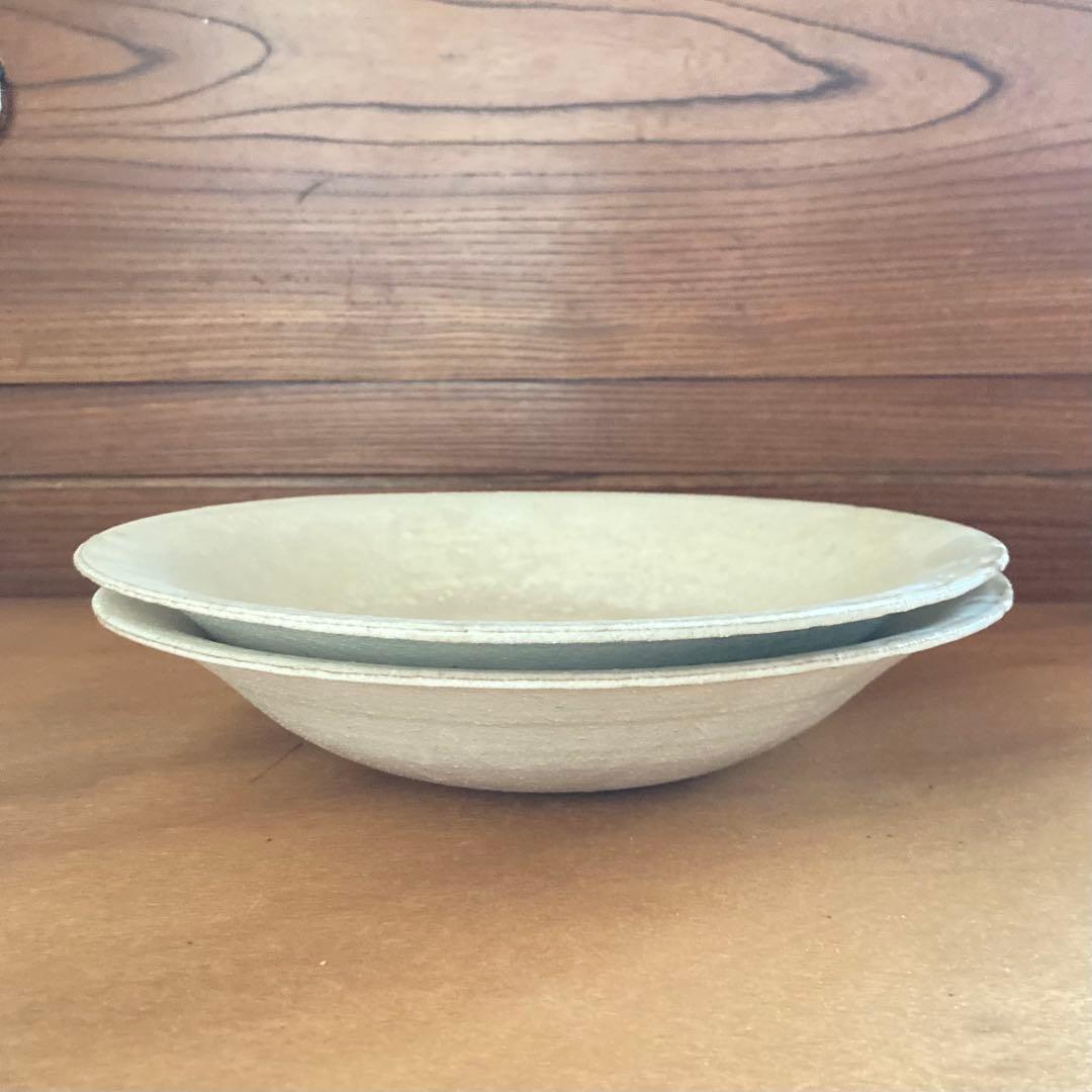 喜多村光史　粉引き　器　2個セット