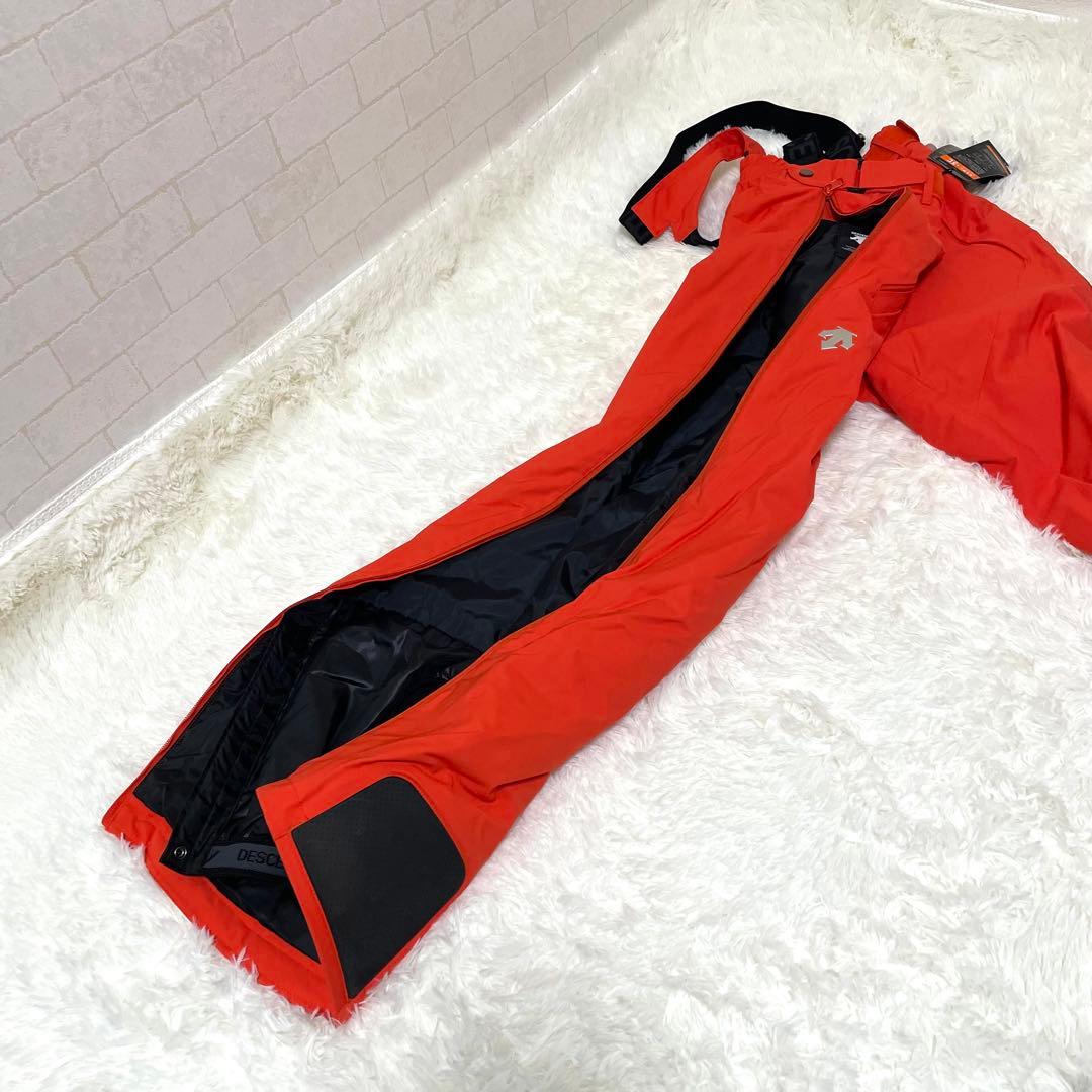 【新品タグ付き】 デサント　DESCENTE スキーパンツ　Lサイズ オレンジ