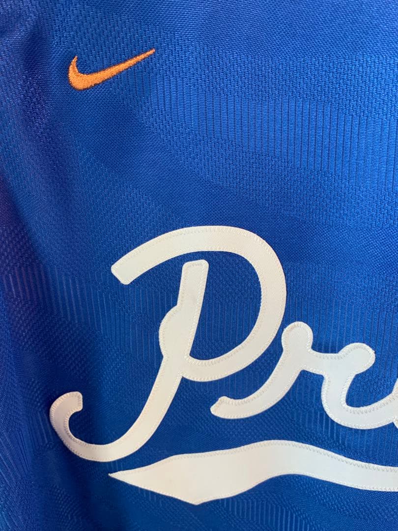 NIKE Penny 1/2 セントバスケットボールジャージブルー DA5991