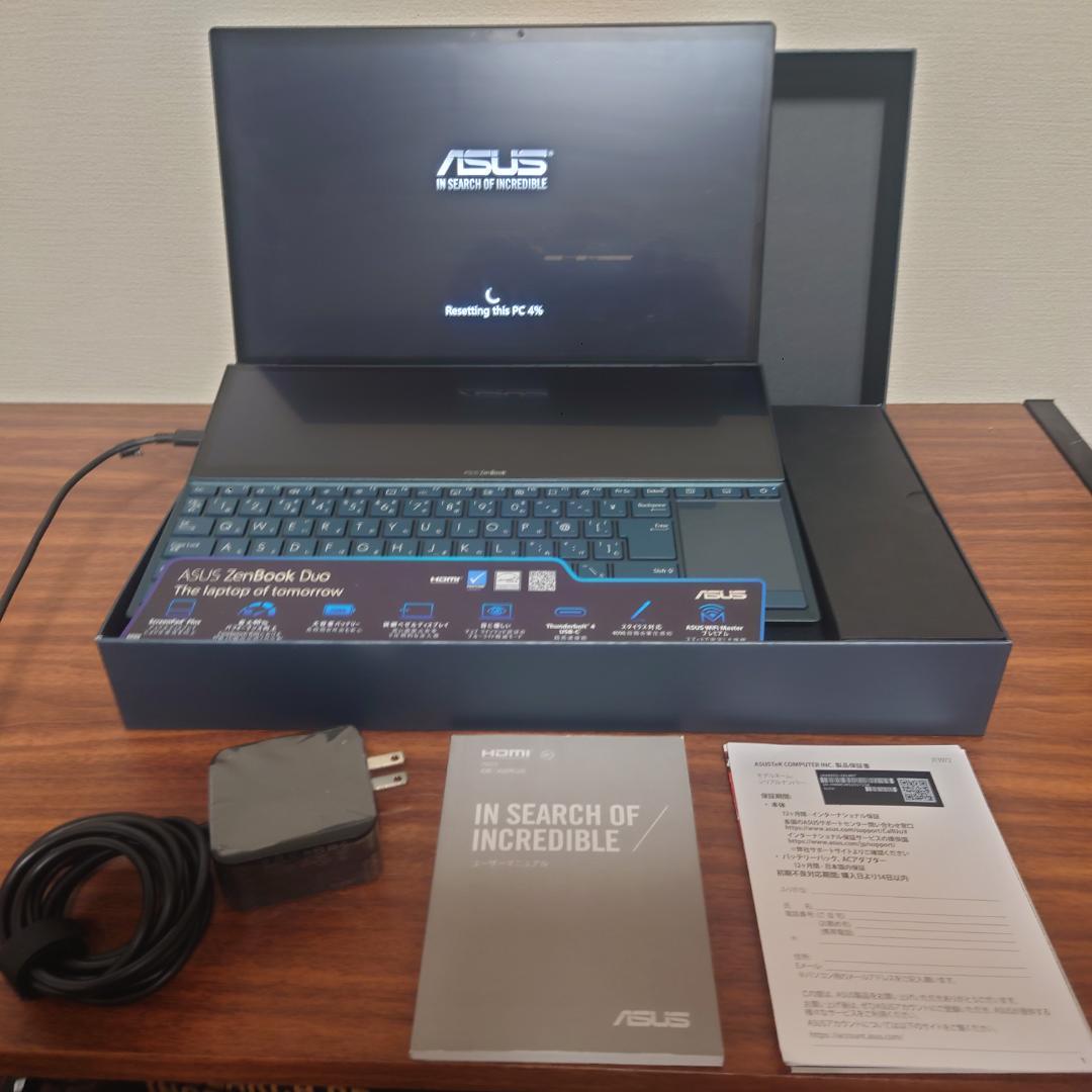 【美品】ASUS ZenBook Duo 14 UX482EA