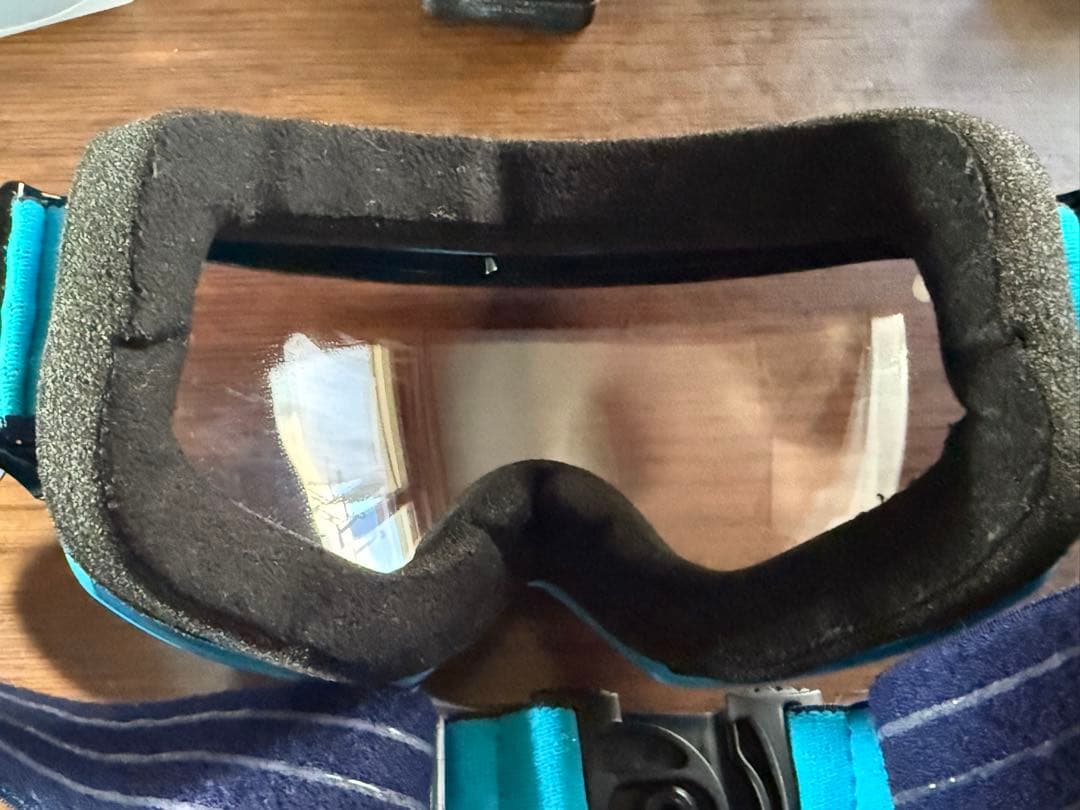 SWANS ゴーグル 青 全天候レンズ