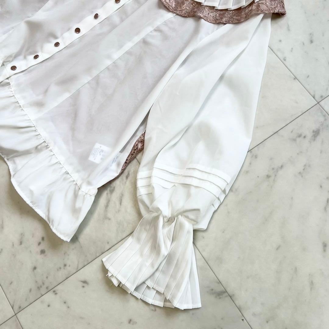 rurumu: プリーツ襟 ブラウス pleats collar BL 箔押