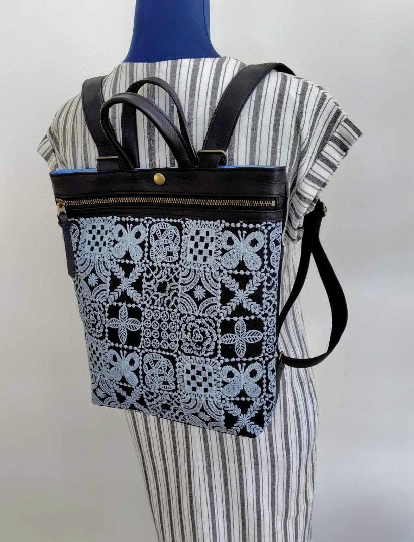 【にゃお様】おまとめforest tileフォレストタイルグレイ/A４トート2