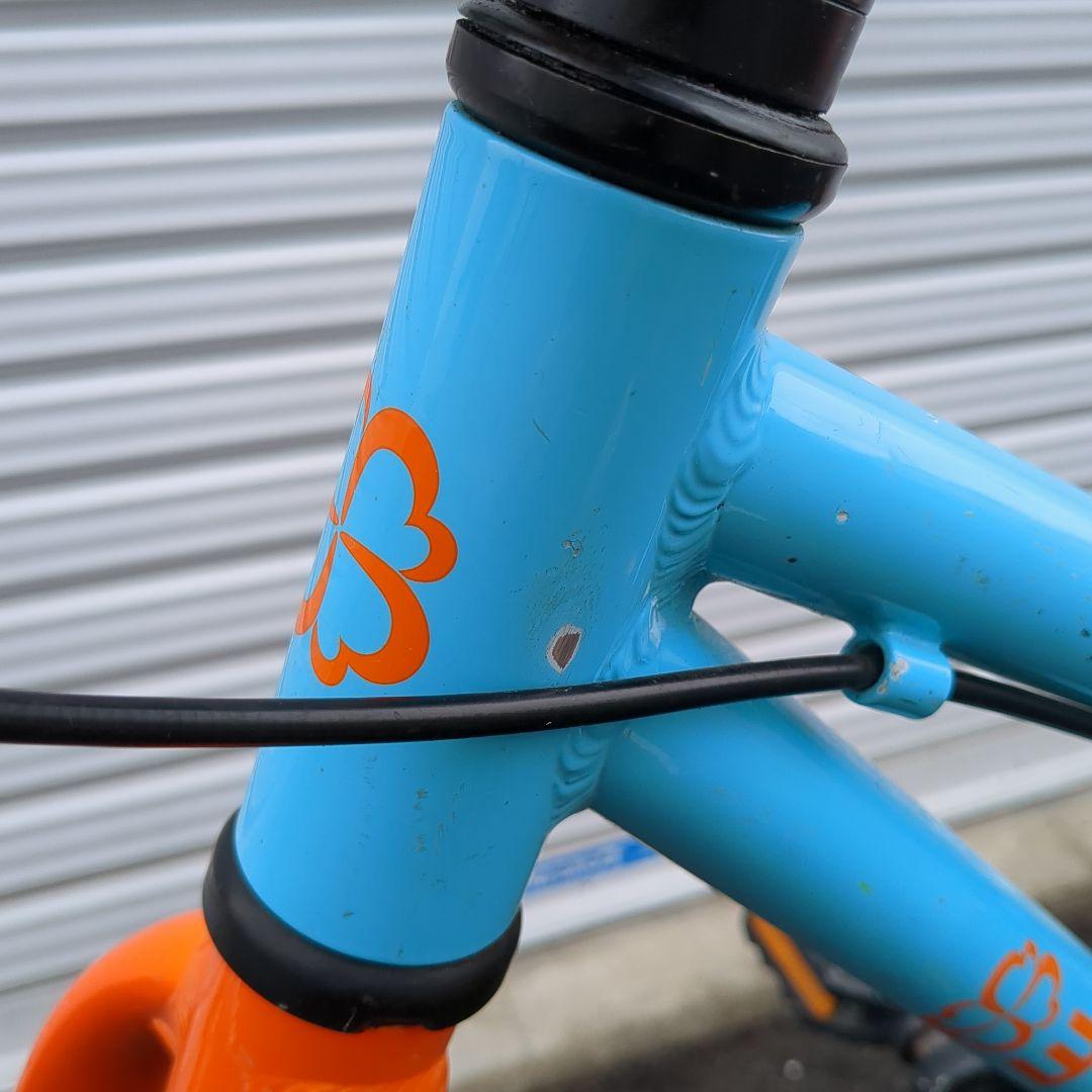 ヨツバサイクル　18インチ　送料込み　ラムネブルー