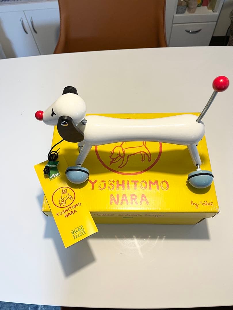 未使用　アーティスト　トイ　Yoshitomo Nara 犬おもちゃ　美術品