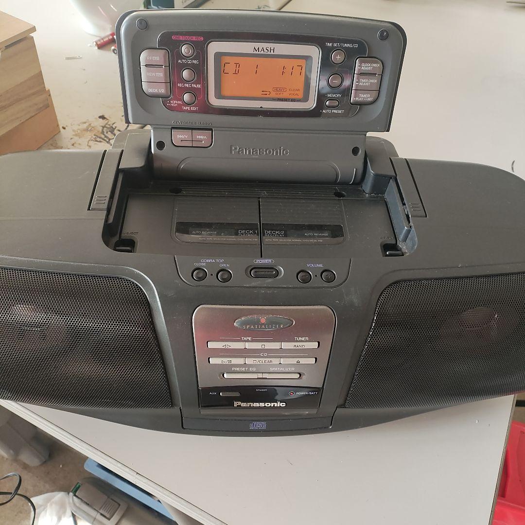 Panasonic ポータブルステレオCDシステム RX-DT07