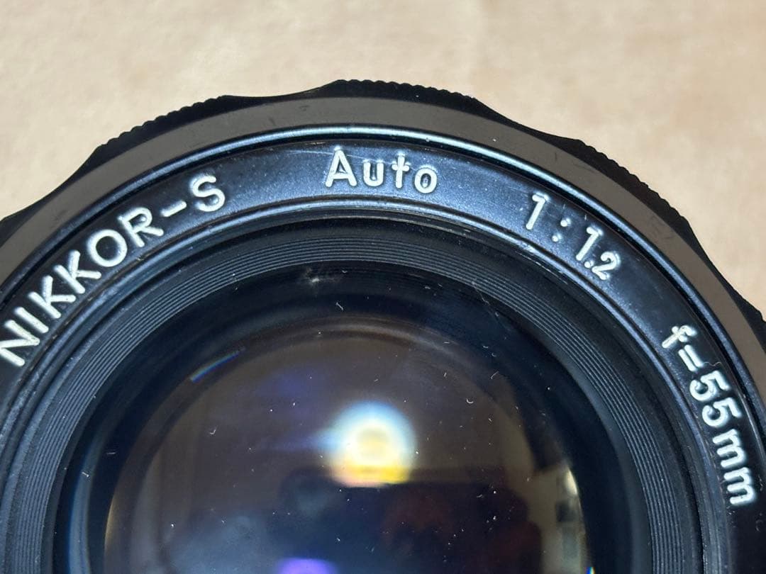 Nikkor-S 55mm f/1.2 レンズ