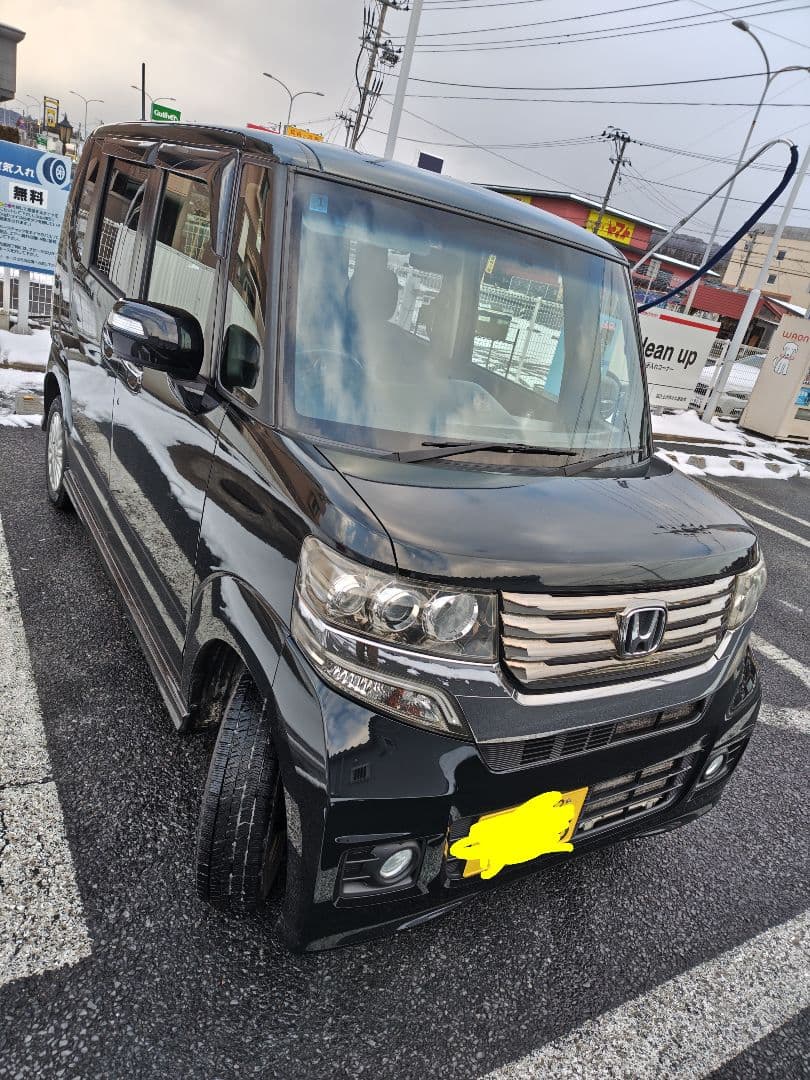 岩手発【4駆】N-BOXカスタム4WD★ナビ★テレビ★バックカメラ★スターター★