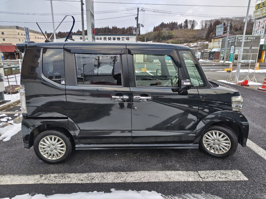 岩手発【4駆】N-BOXカスタム4WD★ナビ★テレビ★バックカメラ★スターター★