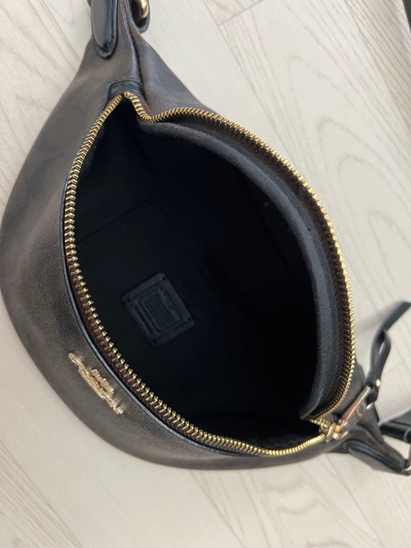 【COACH】コーチ シグネチャー ウエストバッグ