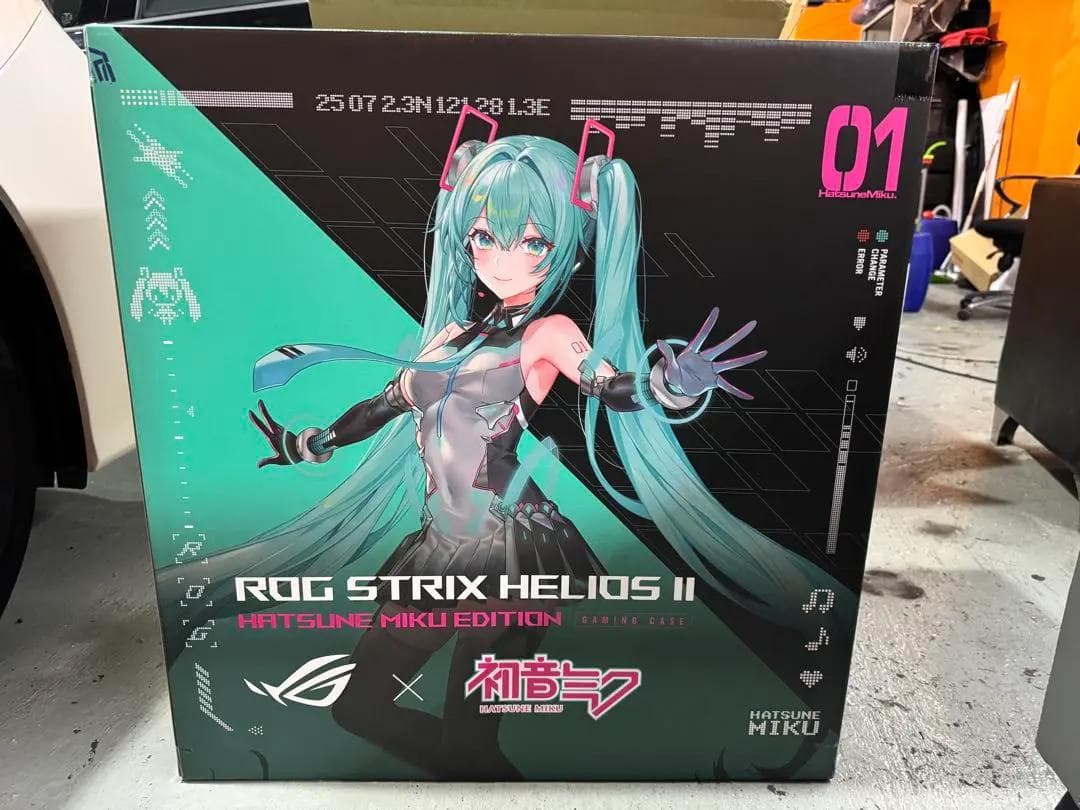 超人気限定品ROG Strix Helios II 初音ミクエディション