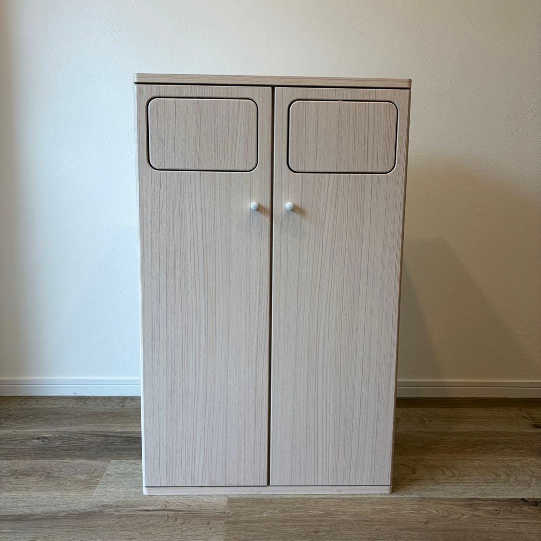 宮武製作所 ダストボックス ホワイト DB-802R ゴミ箱　おしゃれ デザイン