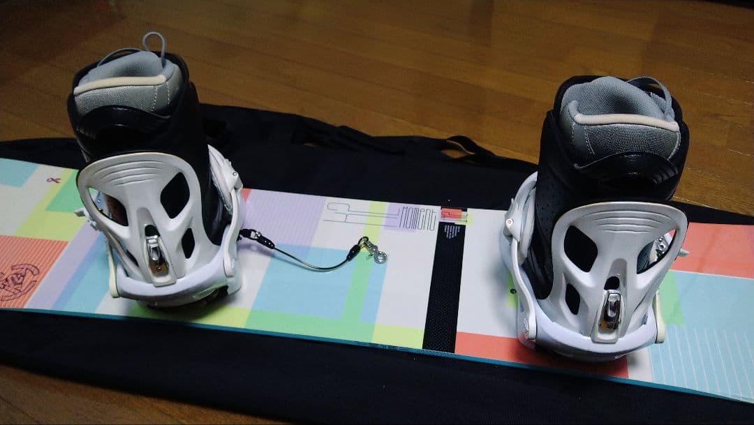 スノーボード4点セット　K2板、ビンディング、ブーツ、ボードケース