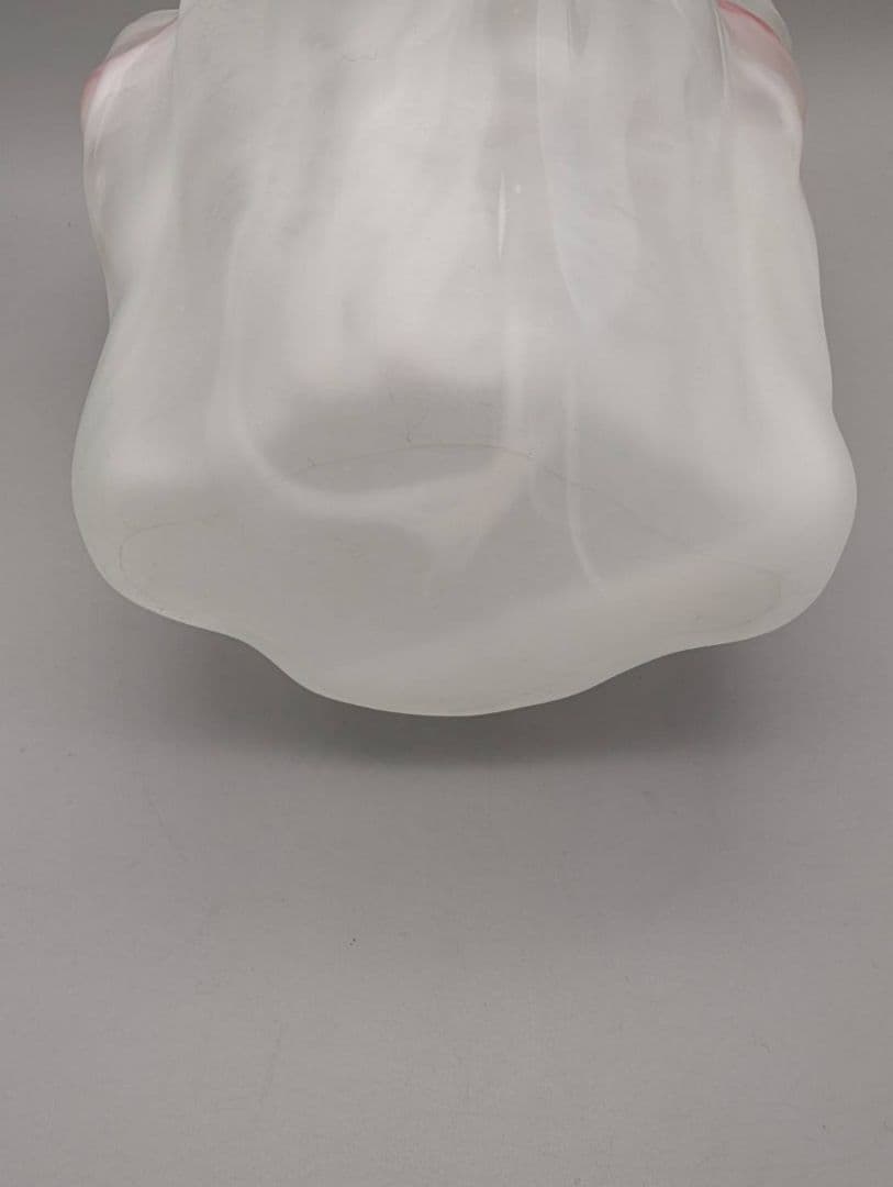 MURANO　ムラノ　ピンク　花瓶　置物　インテリア　イタリー製