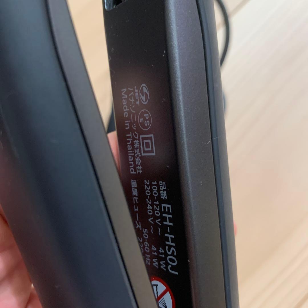 パナソニック　ストレートアイロン　ナノケア