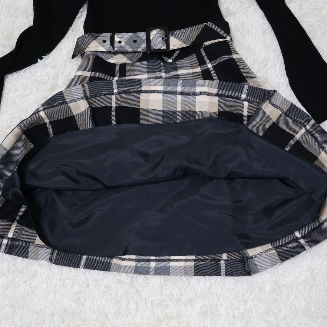 バーバリーブルーレーベル　ワンピース　ブラック　Sサイズ