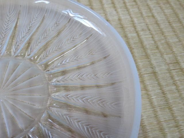 極希少1927年製◆ルネ・ラリック エピ（Epi）麦穂模様デザイン 皿/プレート