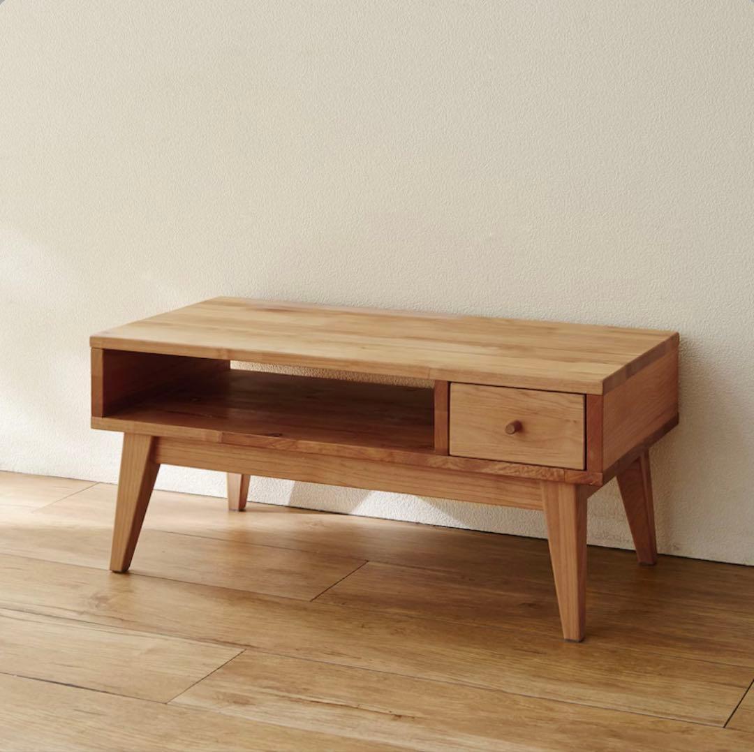 ベルメゾン　天然木アルダー材を使ったテレビラック