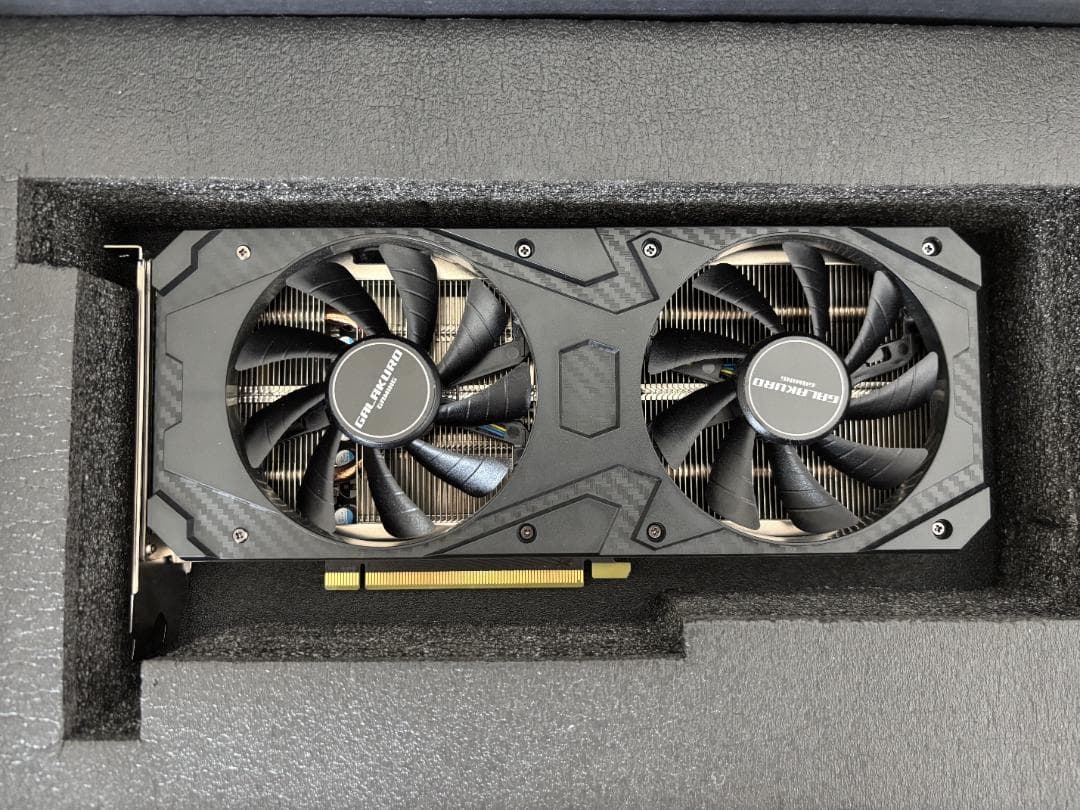 【美品・元箱あり】GALAKURO GeForce RTX 3060 12GB