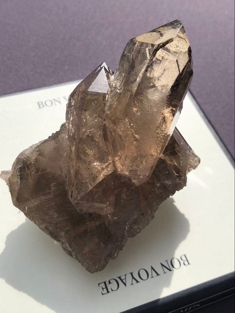 ガウリシャンカール　スモーキークォーツ クラスター