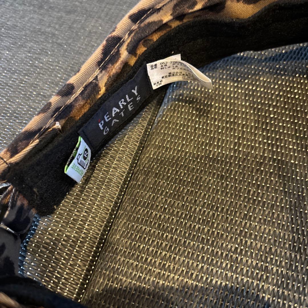 パーリーゲイツ♡ヒョウ柄セーター&バイザー