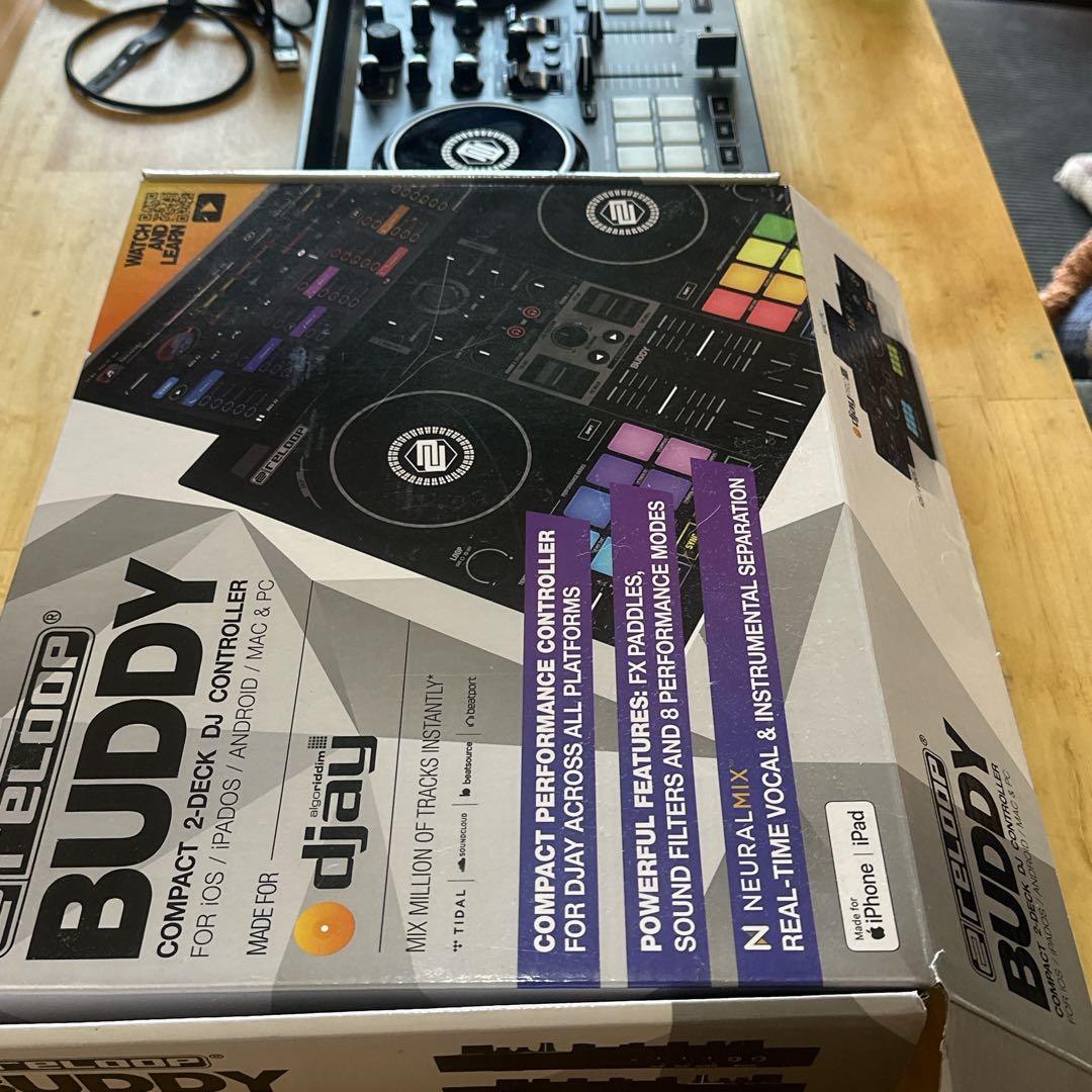 ⭐︎最安値⭐︎Reloop Buddy DJコントローラー 動作確認済