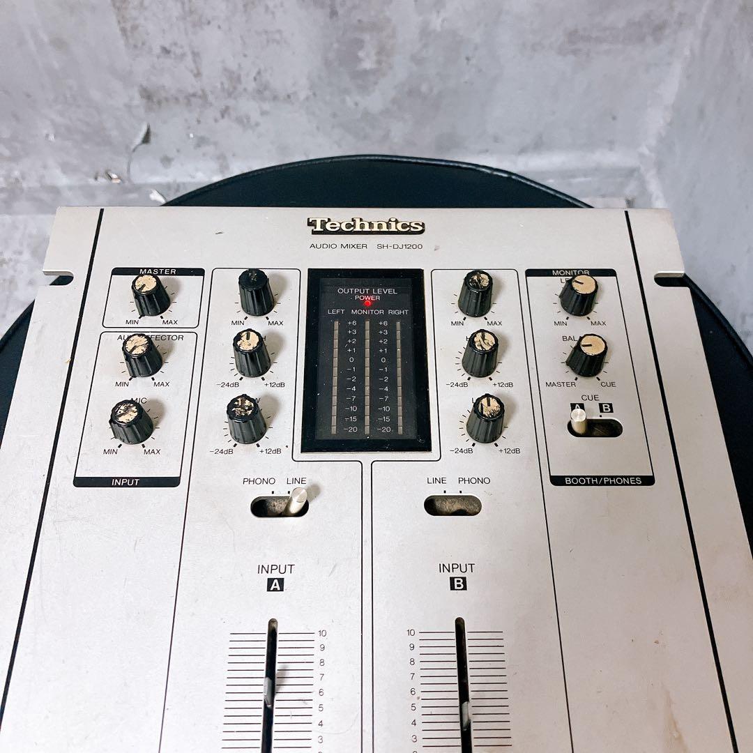 【現状品】テクニクス DJミキサー Sh-DJ1200 音出し確認済み