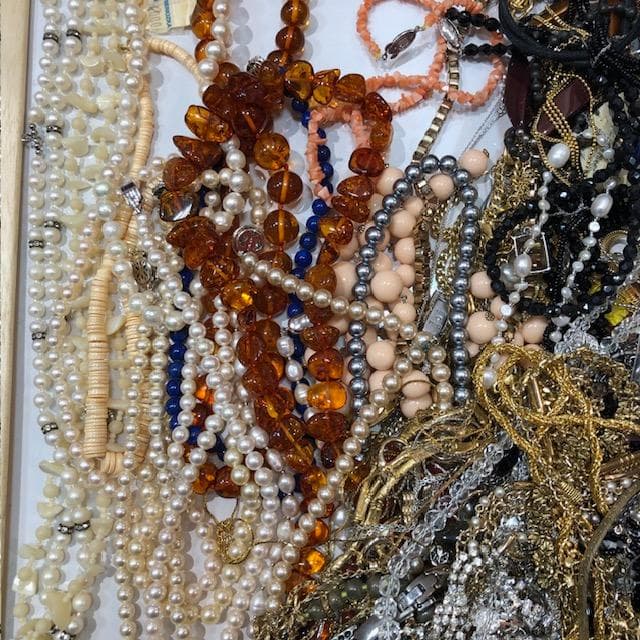 ♪真珠・珊瑚・シルバー・水晶他メッキアクセ一式♪