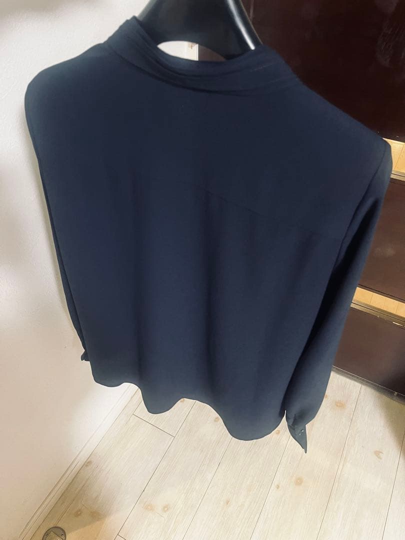 新品☆ ANAYI ジョーゼットボウタイブラウス/セオリー、23区、ロペ