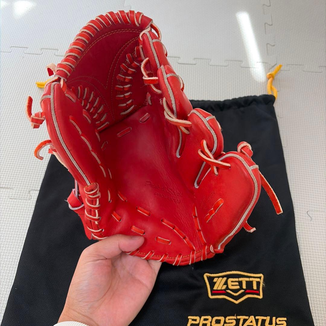 ZETT PROSTATUS 軟式一般グローブ 収納袋付き