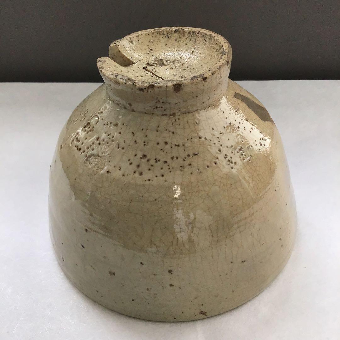 茶碗　御本呉器茶碗　銘:横雲ト号　火変の刷目　直有　共箱漆塗　紙箱　S203CW