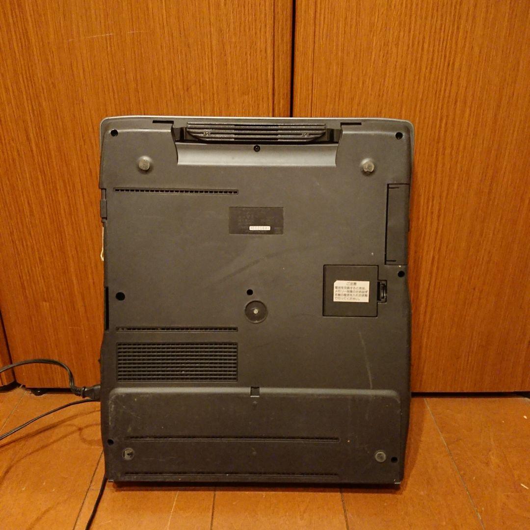 動作確認済 現状品 SHARP ワープロ WD-X500 本体