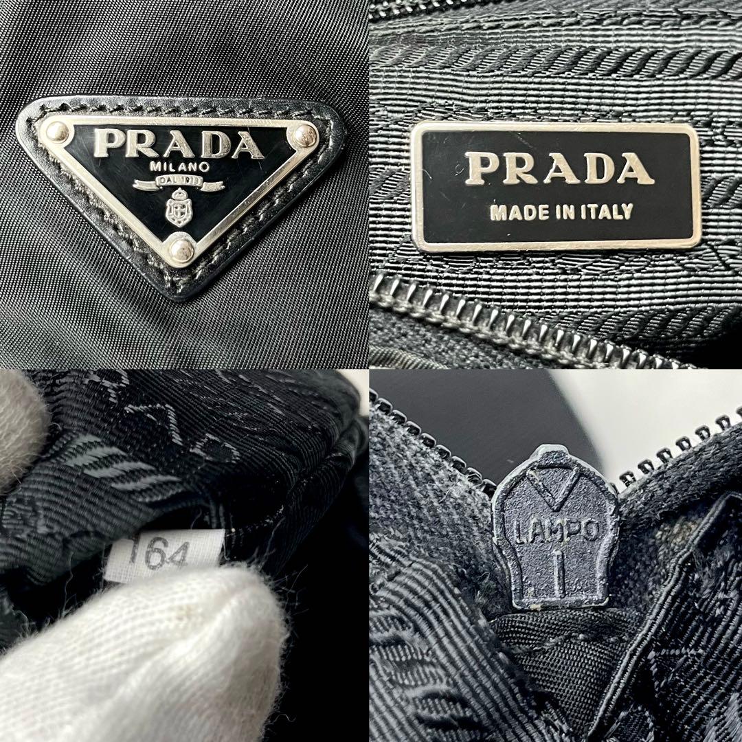 ギャラ付/極美品/入手困難✨プラダ ショルダーバッグ メッセンジャー 多ポケット