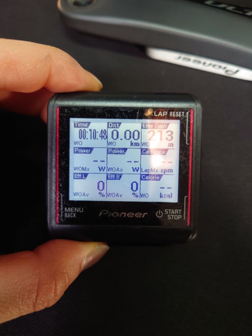 E*h様 ULTEGRA クランクアーム & Pioneer パワーメーター