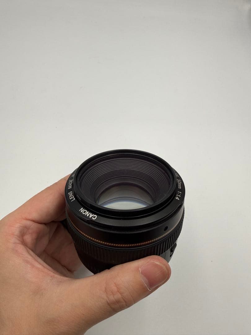 美品　Canon EF 50mm f/1.4 レンズ