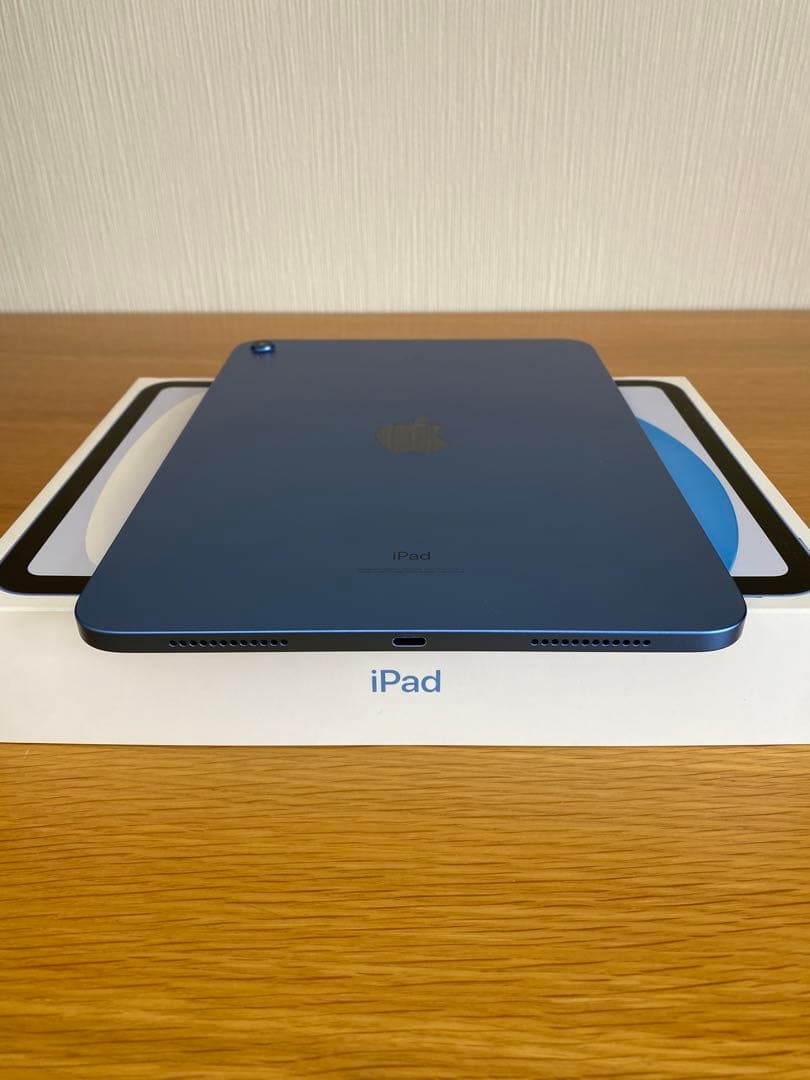 【美品】iPad 第10世代　充電67回　iPad本体　付属品完備