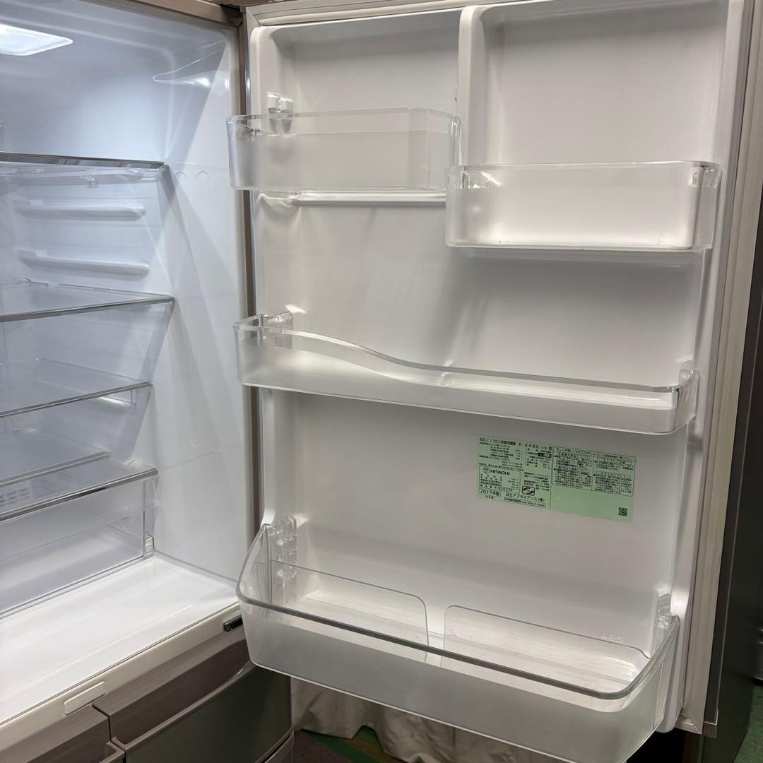 104⭕️日立　冷蔵庫　大型　400-500ℓ　安い　綺麗　中古　右開き　設置無料