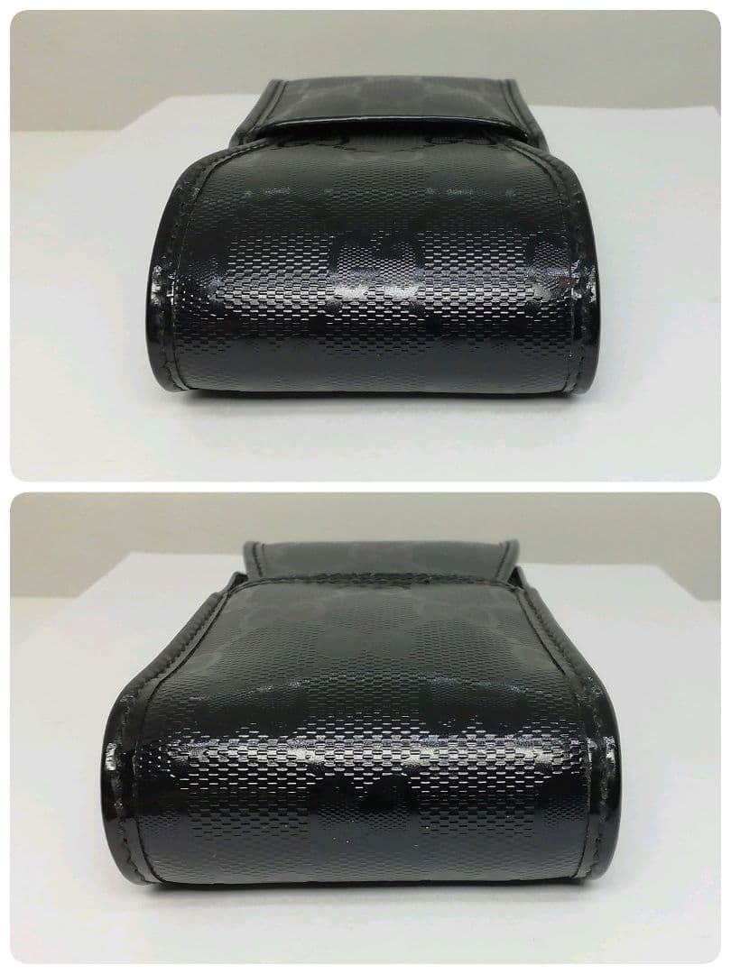 GUCCI　グッチ　インプリメ　ブラック　シガレットケース　タバコ入れ