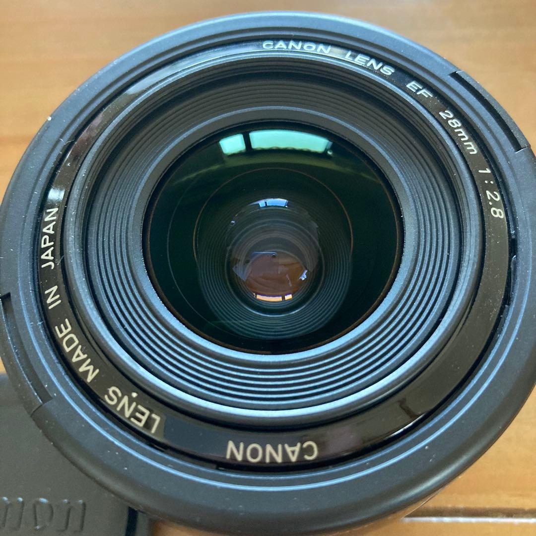 【美品】CANON EF 28mm f/2.8 単焦点レンズ