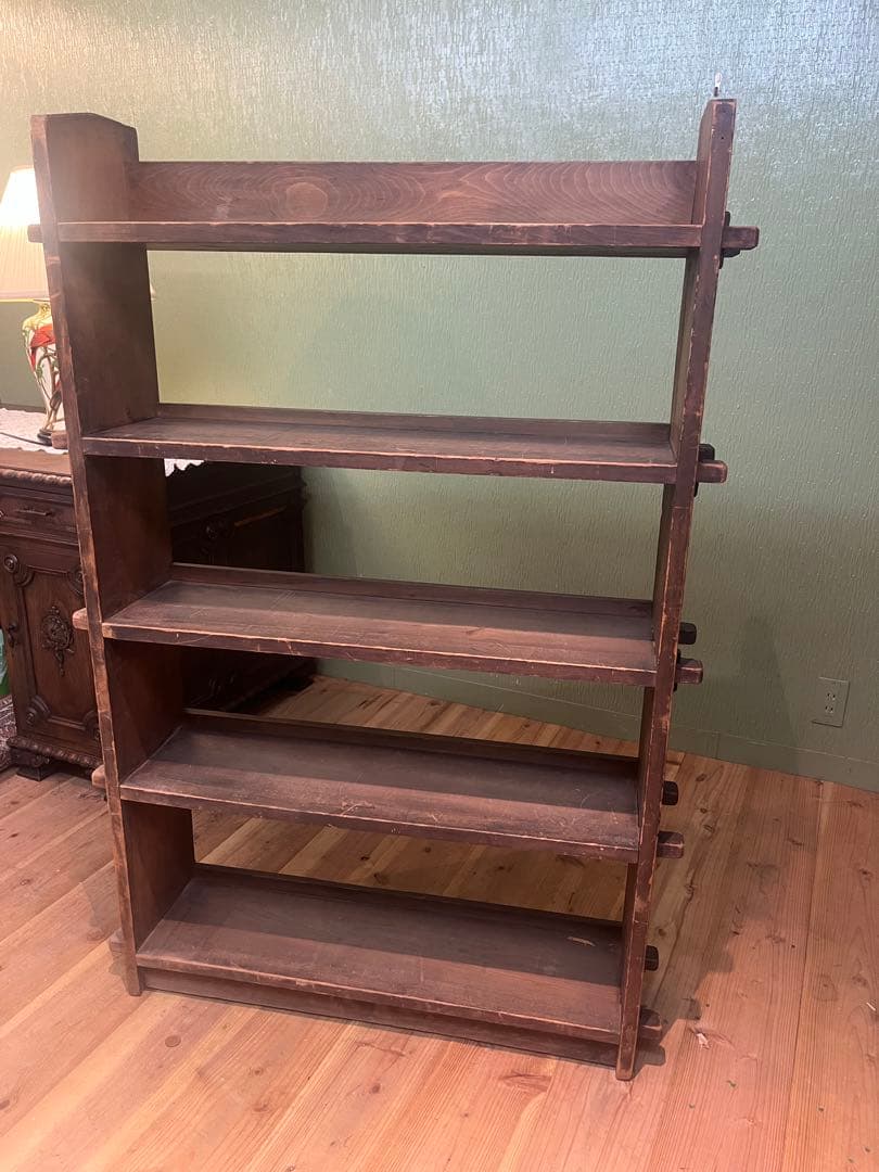 楔棚 昭和レトロ 当時物 ラック インテリア