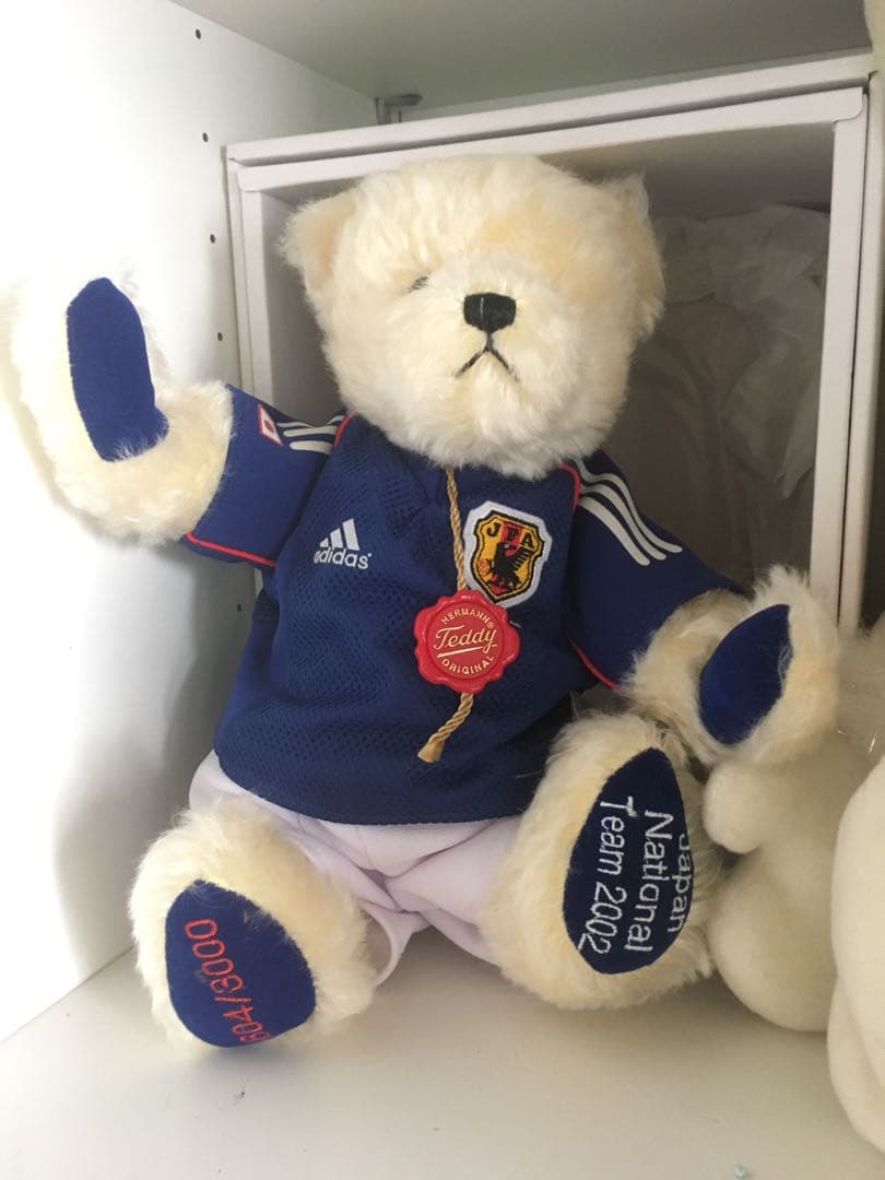 サッカー日本代表 2002限定テディベア