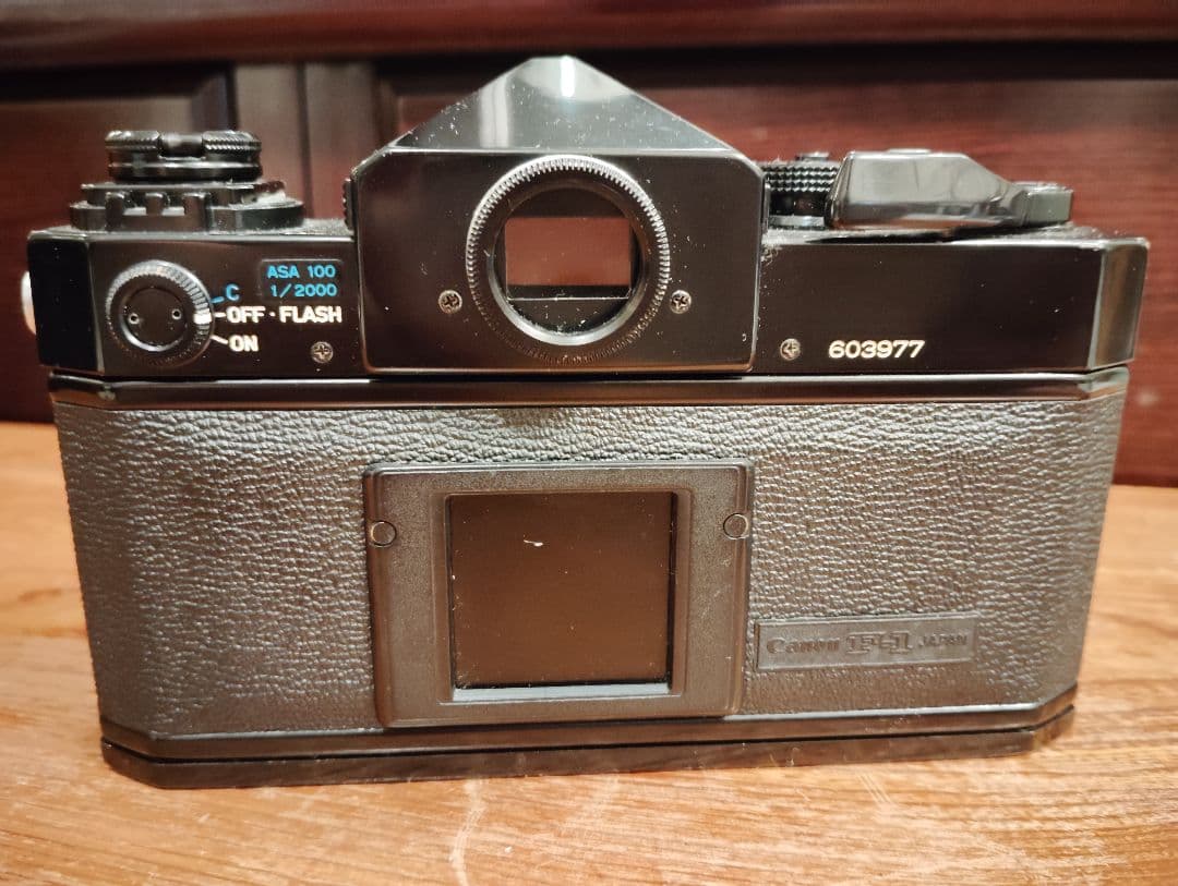 Canon F-1 初期モデル+レンズ FD 55mm f/1.2