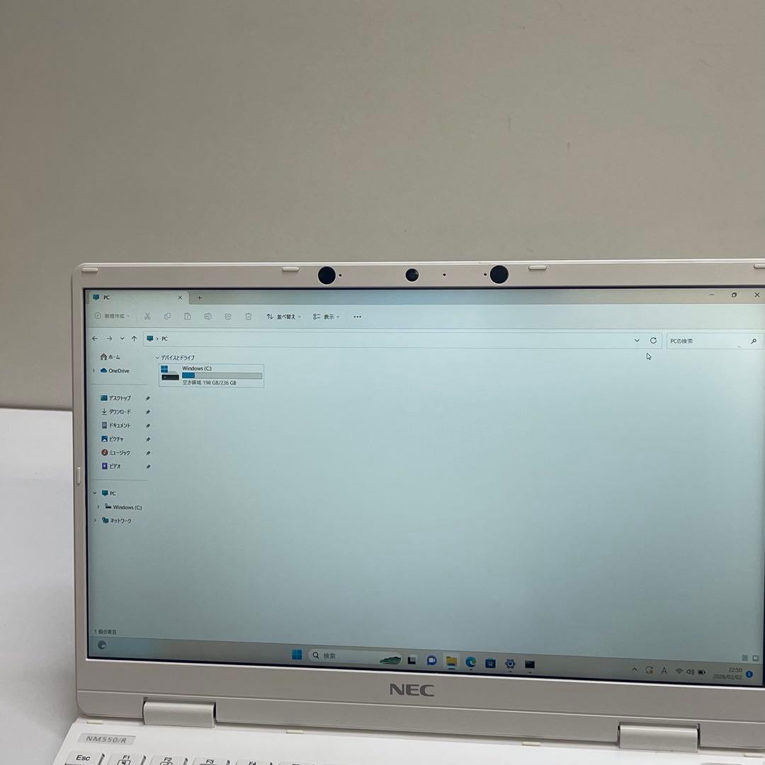 Windowsノート本体 #997 NEC VersaPro NM550/R i5-10210Y 8GB