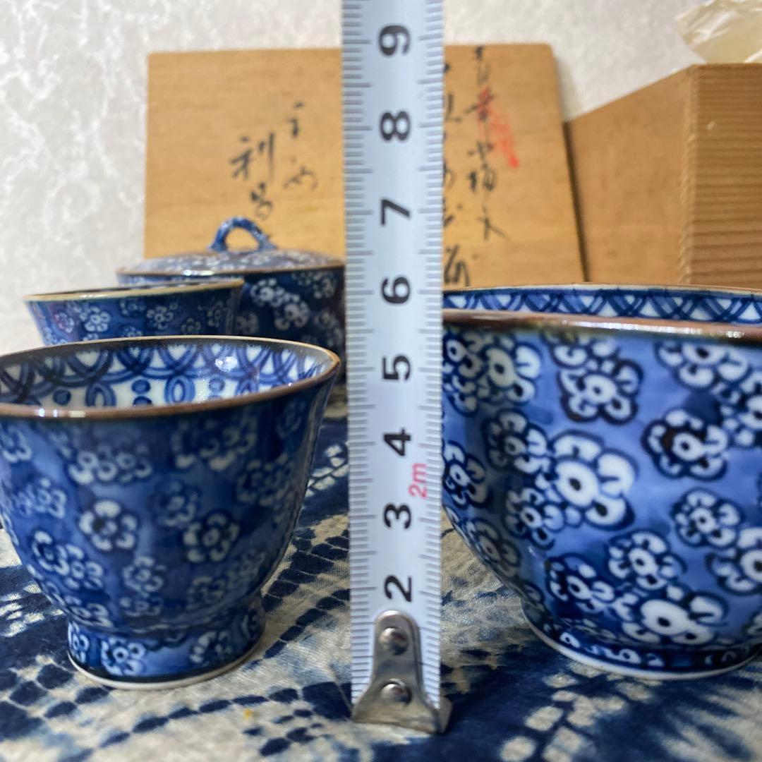 加藤利昌　平安梅紋煎茶器揃